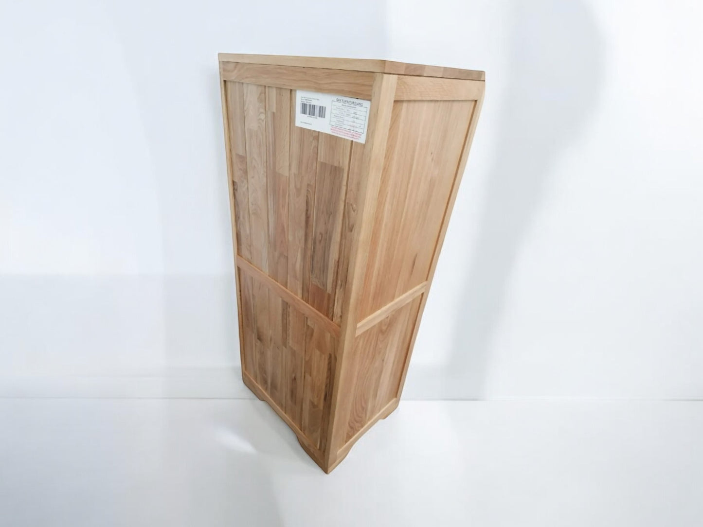 Oak Furnitureland Natural Solid Oak Tallboy Bevel Range RRP £429