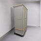 Solid Oak & Grey Painted Triple Wardrobe w/Curved Edges & Corners RRP £1449