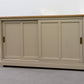 Oak Furnitureland Oak Top & Grey Painted Sideboard with Brass Coloured Hardware Henley Range RRP £649