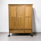 Oak Furnitureland Natural Solid Oak Triple Wardrobe Copenhagen Range RRP £1499