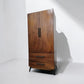 MADE.Com Dark Mango Wood Lucien Two Door WARDROBE RRP £1400