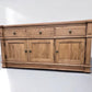 Solid Oak Extra Large Sideboard RRP £879 (No Veneer, MDF Or Chipboard Used)