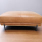 Oak Furnitureland Modish Vintage Tan Leather Footstool £599