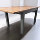 Cotswold Company Oak & Grey Painted 4-6 Seater Extending Dining Table RRP £675