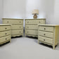 Solid Oak French Grey Painted Set Of 4 Chest & Bedside Tables RRP £2196