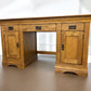 Oak Furnitureland Solid Oak Computer Desk French Farmhouse Range RRP £649