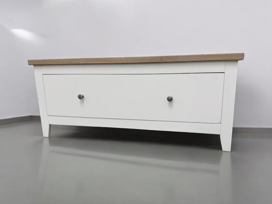 Cotswold Company Solid Wood Pure White Play Away Coffee Table RRP £599