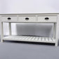 Solid Wood Frame & Warm White Painted Large Console Table RRP £499