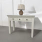 Cotswold Company Solid Wood Frame & Warm White Painted Console Table RRP £399