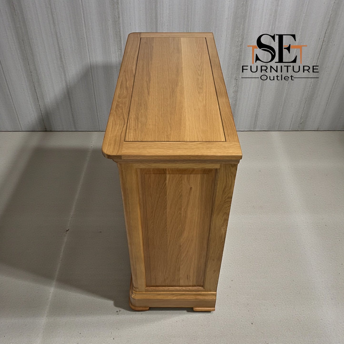 Natural Solid Oak 5 Drawer Chest, Canterbury Range From Oak Furnitureland RRP £599