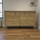 Light Natural Solid Oak 7 Drawer Chest, Newton Range From Oak Furnitureland RRP £679