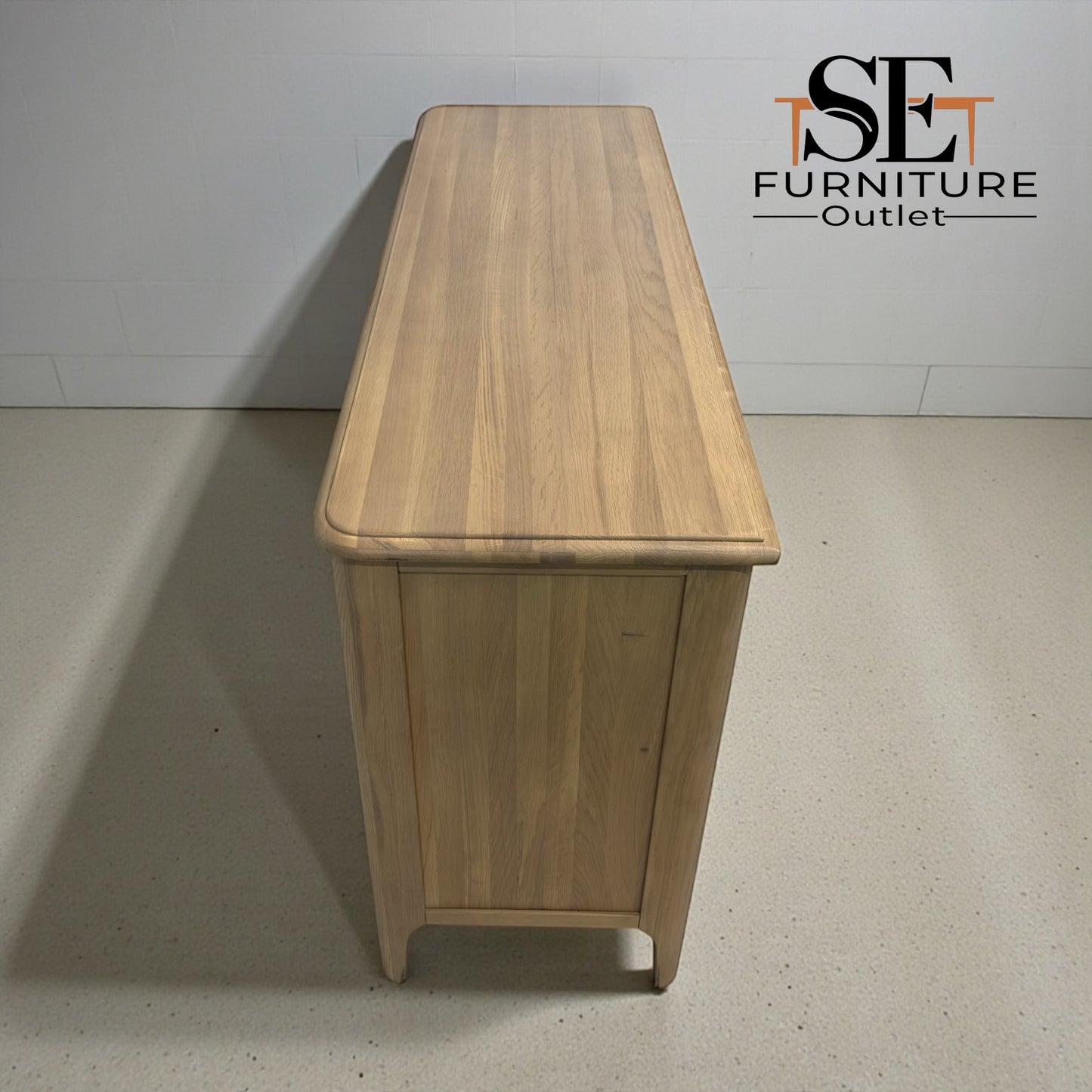 Light Natural Solid Oak 7 Drawer Chest, Newton Range From Oak Furnitureland RRP £679