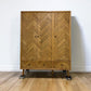 OAK FURNITURELAND BRUSHED & GLAZED SOLID OAK TRIPLE WARDROBE PARQUET RANGE RRP £1499