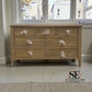 Light Natural Solid Oak 7 Drawer Chest, Newton Range From Oak Furnitureland RRP £679