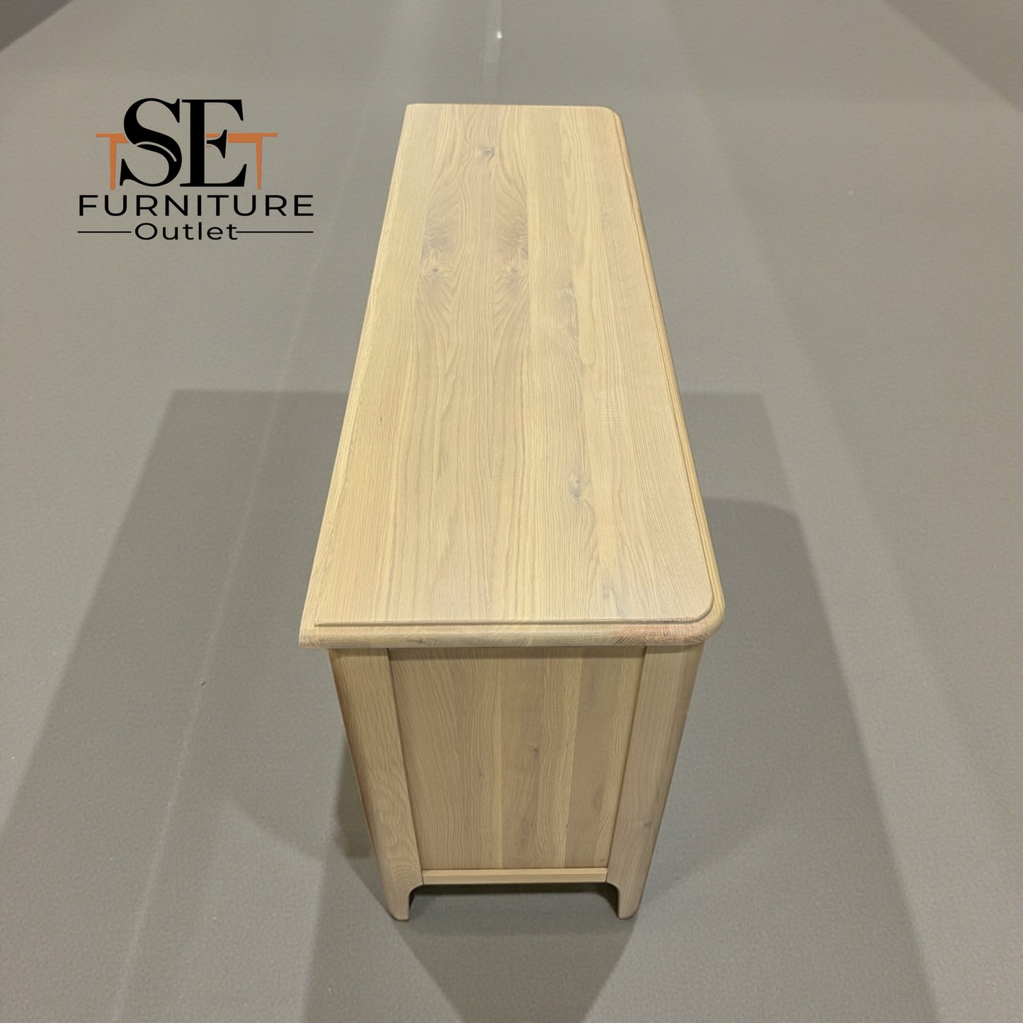 Light Natural Solid Oak 7 Drawer Chest, Newton Range From Oak Furnitureland RRP £679