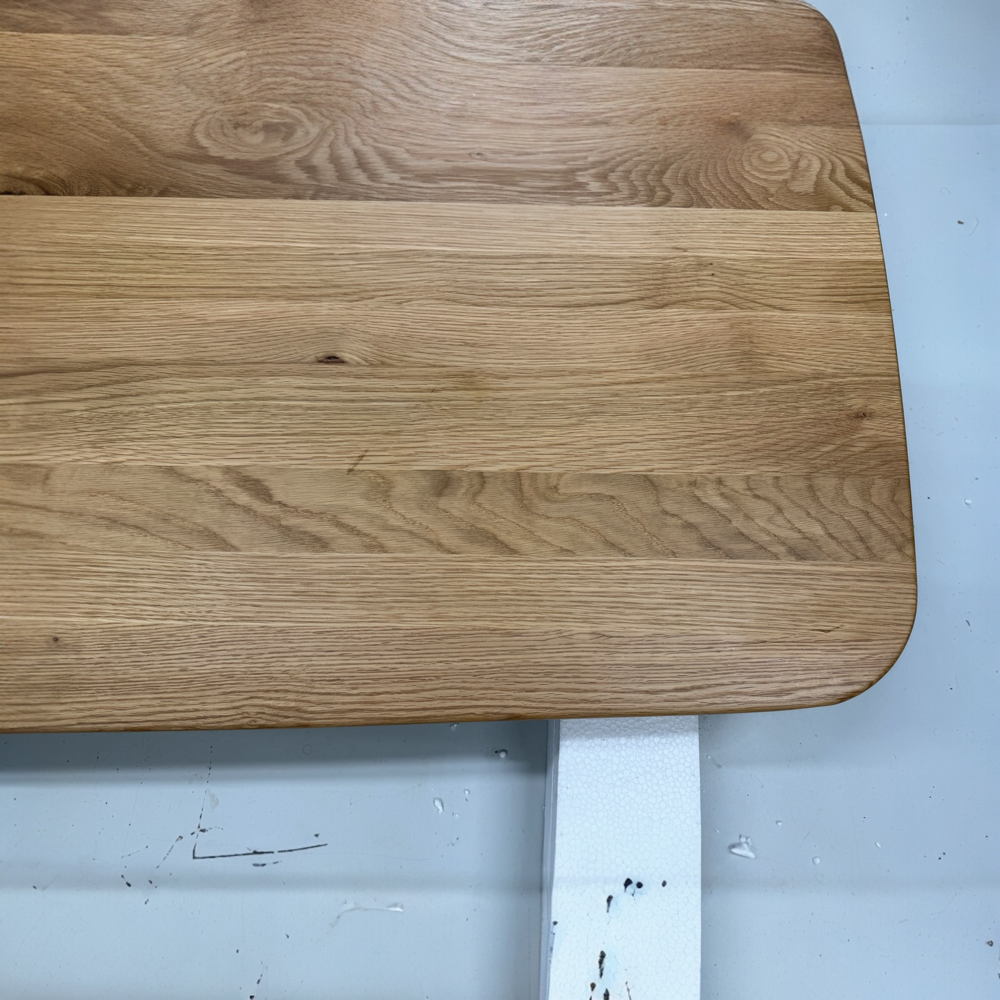 Natural Solid Oak Extending Dining Table, 6 to 10 Seater Bentley Range From Oak Furnitureland RRP £1079