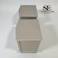 Bentleys Solid Wood & Grey Painted 3 Drawer Bedside Tables RRP £399 each