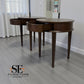 Bentleys Solid Walnut Lamp Tables With Drawer (Last Pair!)