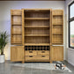 Natural Solid Oak Kitchen Larder Romsey Range From Oak Furnitureland RRP £1399