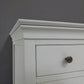 Solid Wood Frame & Warm White Painted 10 Drawer Chest of Drawers, From Cotswold Company RRP £1099