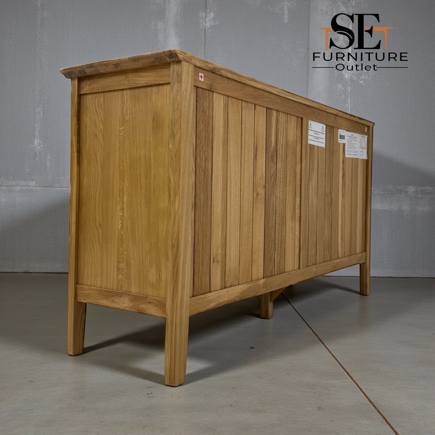 Natural Solid Oak 7 Drawer Chest, Copenhagen Range From Oak Furnitureland RRP £679