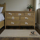 Light Natural Solid Oak 7 Drawer Chest, Newton Range From Oak Furnitureland RRP £679