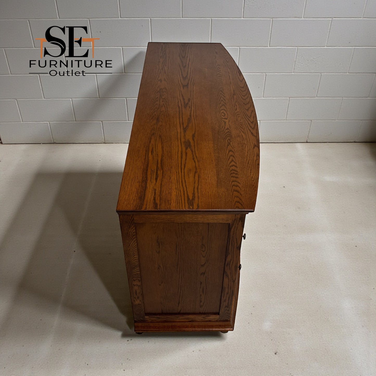 Dark Oak Low & Wide 6 Drawer Chest, Winchcombe Range RRP £1199