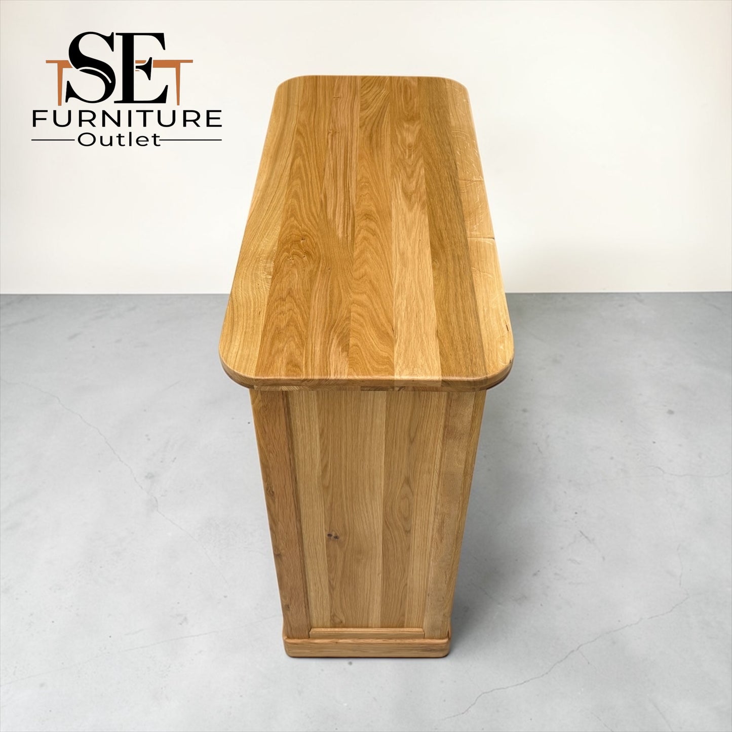 Natural Solid Oak 5 Drawer Chest, Brennan Range From Oak Furnitureland RRP £739