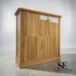 Natural Solid Oak 5 Drawer Chest, Brennan Range From Oak Furnitureland RRP £739