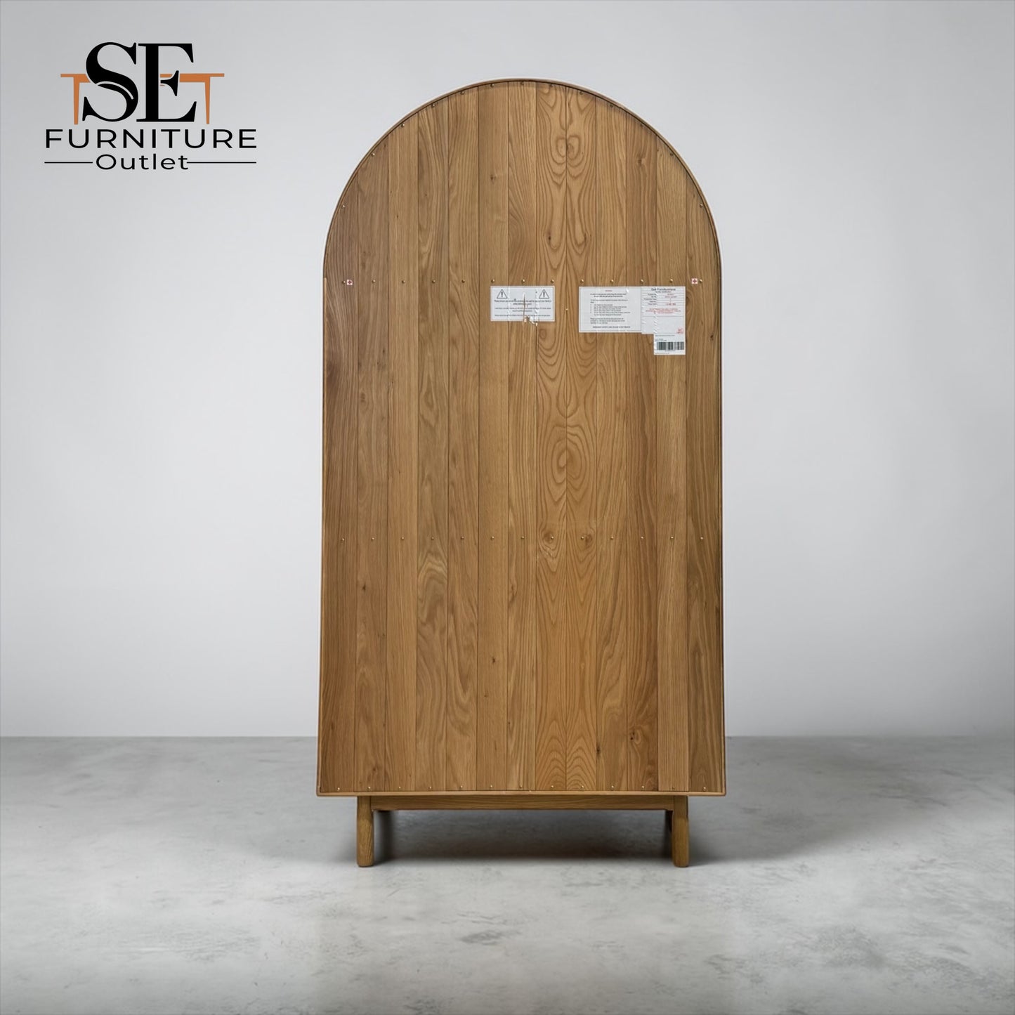 Natural Solid Oak Display Cabinet Belgrave Range From Oak Furnitureland RRP £1099