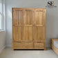 Natural Solid Oak Triple Wardrobe Romsey Range From Oak Furnitureland RRP £1599