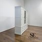 Solid Wood Frames & Warm White Painted Grand Triple Wardrobe, Chantilly Range RRP £1899