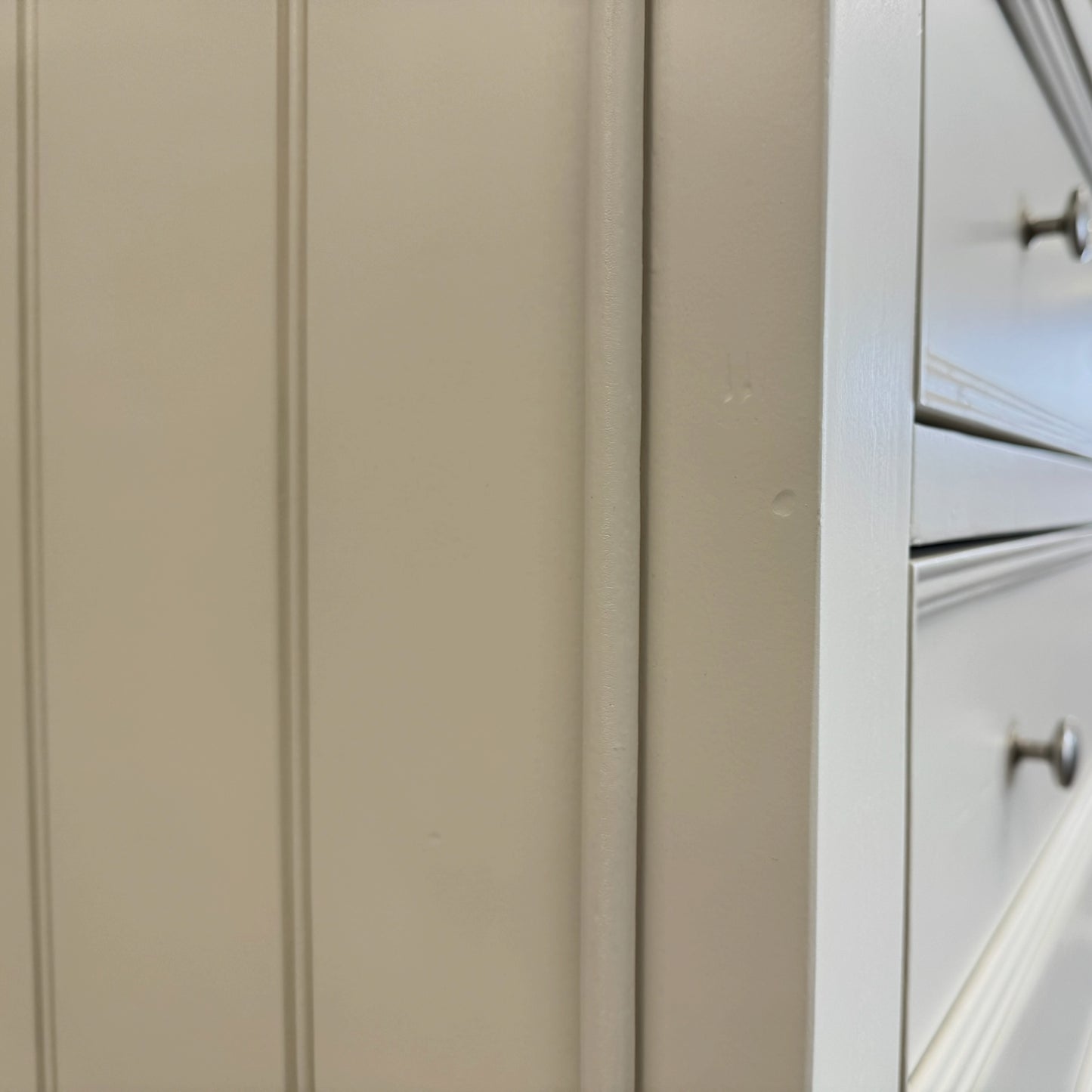 Natural Solid Oak & Painted 5 Drawer Chest, From Oak Furniture Superstore