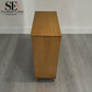 Solid Oak & Quality Oak Veneer Shoe Cupboard from the Elkstone Mellow Oak Range RRP £585