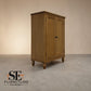Solid Oak & Quality Oak Veneer Shoe Cupboard from the Elkstone Mellow Oak Range RRP £585