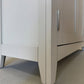Solid Oak Top & Solid Wood Frames 3 Door Hallway Cupboard, Chester Dove Grey Range RRP £1300