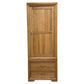 Oak Furnitureland Natural Solid Oak Slim Kitchen Larder Bevel Range RRP £1049