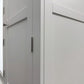 Solid Wood Frames & Warm White Painted Grand Triple Wardrobe, Chantilly Range RRP £1899