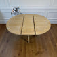 Grey-toned Limewashed Finish Solid Oak and Quality Oak Veneer 4-6 Seater Extending Round Dining Table, Camille Range RRP £1399