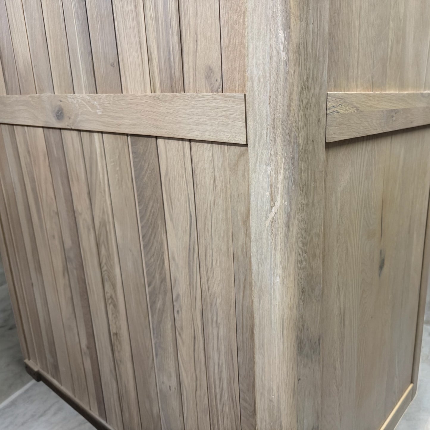 Light Natural Solid Oak Double Wardrobe Newton Range From Oak Furnitureland RRP £949