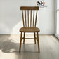 Set of 6 Solid Oak & Oak Veneer Spindleback Chairs, Elkstone Mellow Oak Range RRP £1050