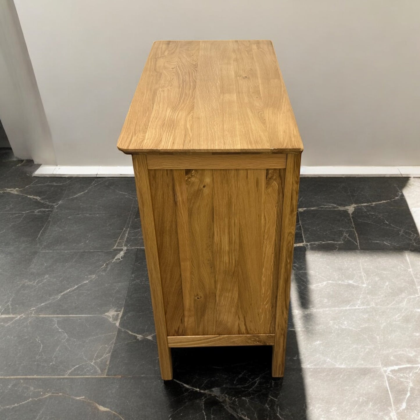 Oak Furnitureland Solid Oak Small Sideboard Copenhagen Range RRP £599