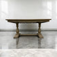 Solid Weathered Oak 6 Seater Dining Table, Burleigh Range From Oak Furnitureland RRP £1059