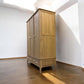 Light Natural Solid Oak Triple Wardrobe, Newton Range From Oak Furnitureland RRP £1599