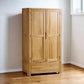 Natural Solid Oak Double Wardrobe Romsey Range From Oak Furnitureland RRP £939 (3)