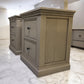 Weathered Oak 2 Drawer Bedside Tables Burleigh Range From Oak Furnitureland RRP £299 (Each)