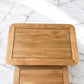 Solid Oak Nest of Tables Romsey Range From Oak Furnitureland RRP £249