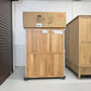 Wooden furniture placed on wooden floor
