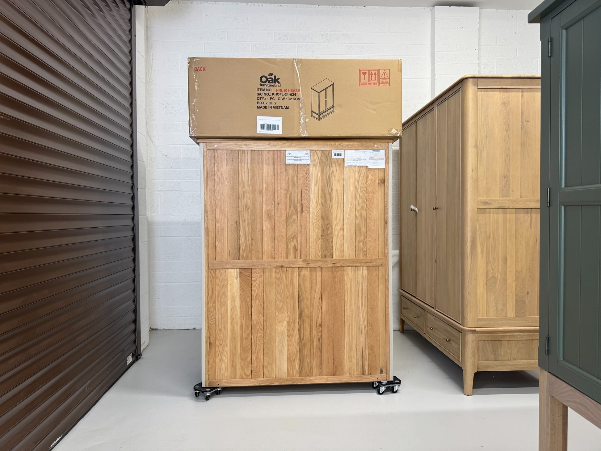 Wooden furniture placed on wooden floor