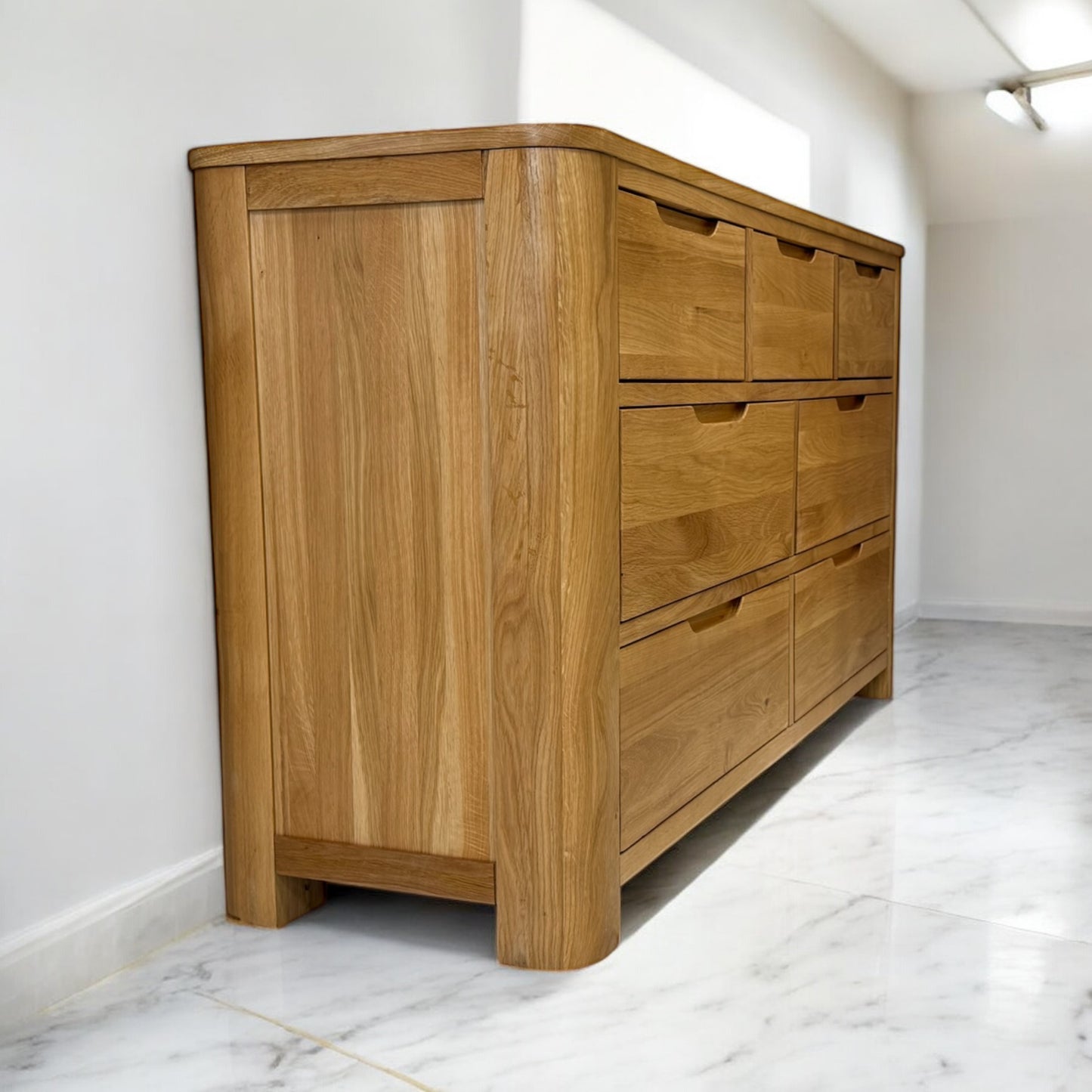 Classic oak furniture for bedroom or living room